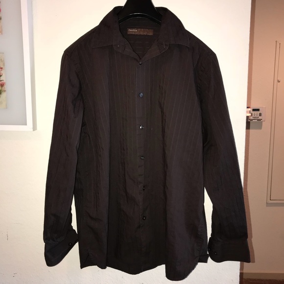 Perry Ellis Brown Mens Size M - Picture 1 of 2